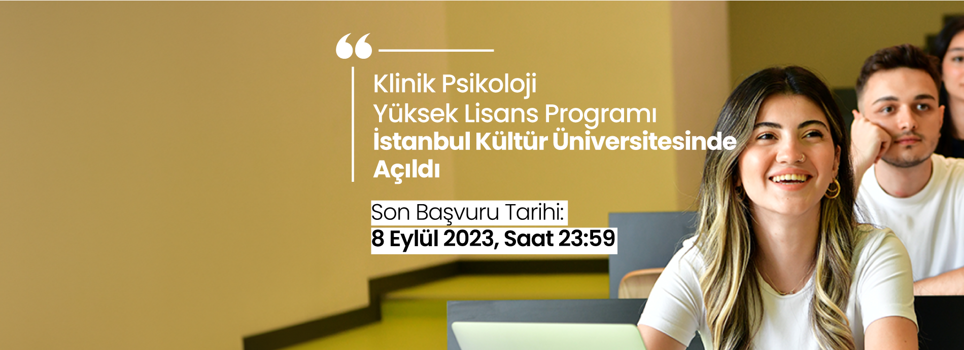 Klinik Psikoloji Yüksek Lisans Programı Açıldı