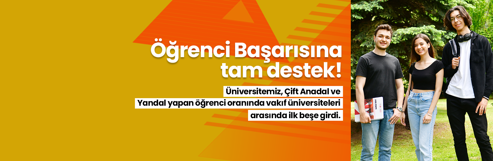 Öğrenci başarısına tam destek!