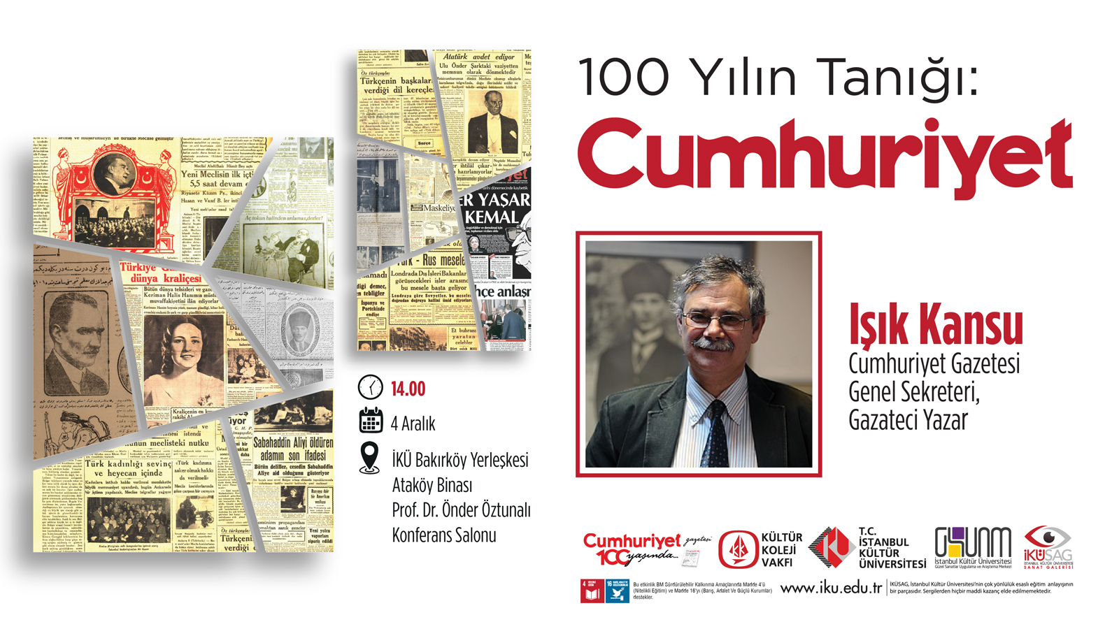 \"100 Yılın Tanığı: Cumhuriyet\" Konferansı