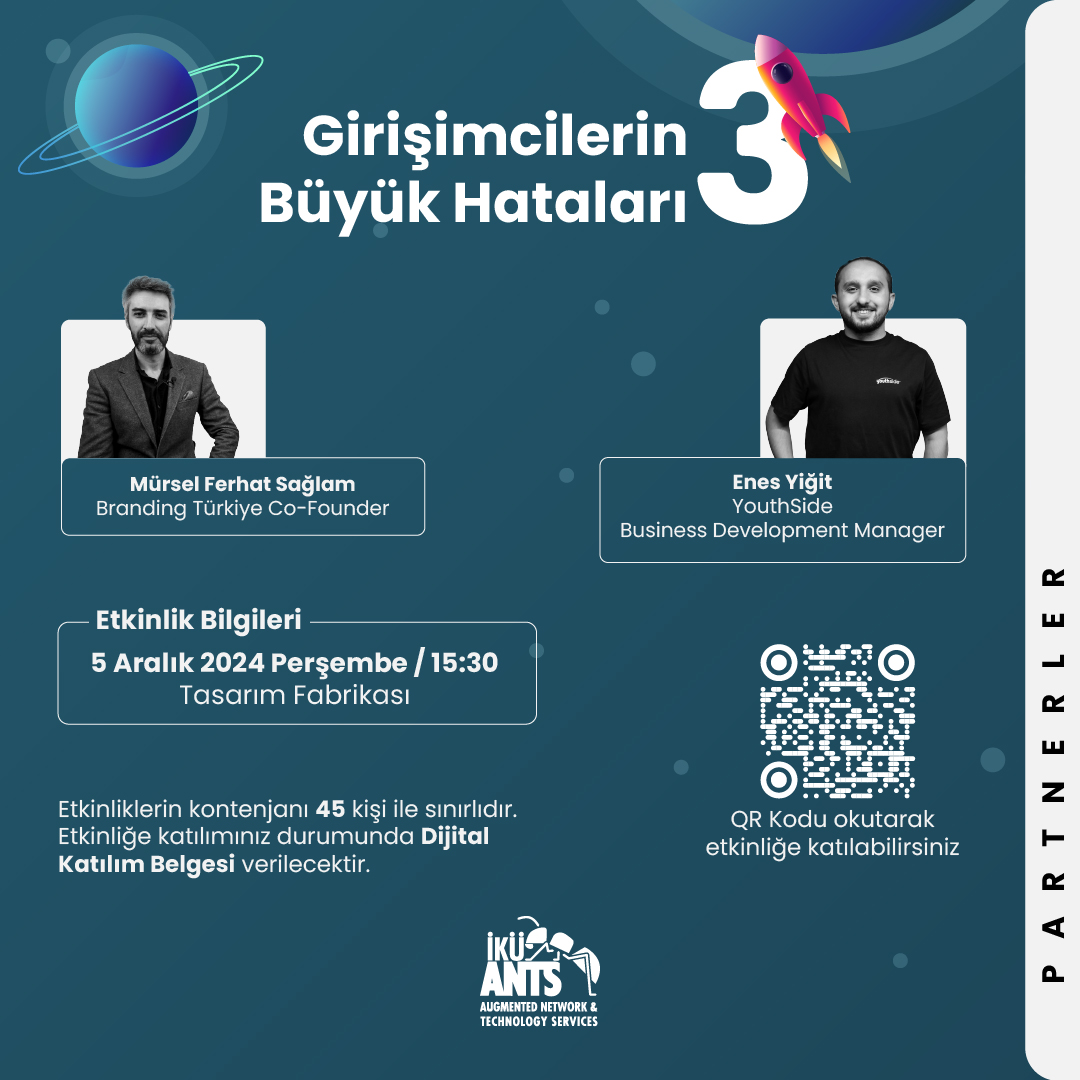 \"Girişimcilerin Büyük Hataları-3\"