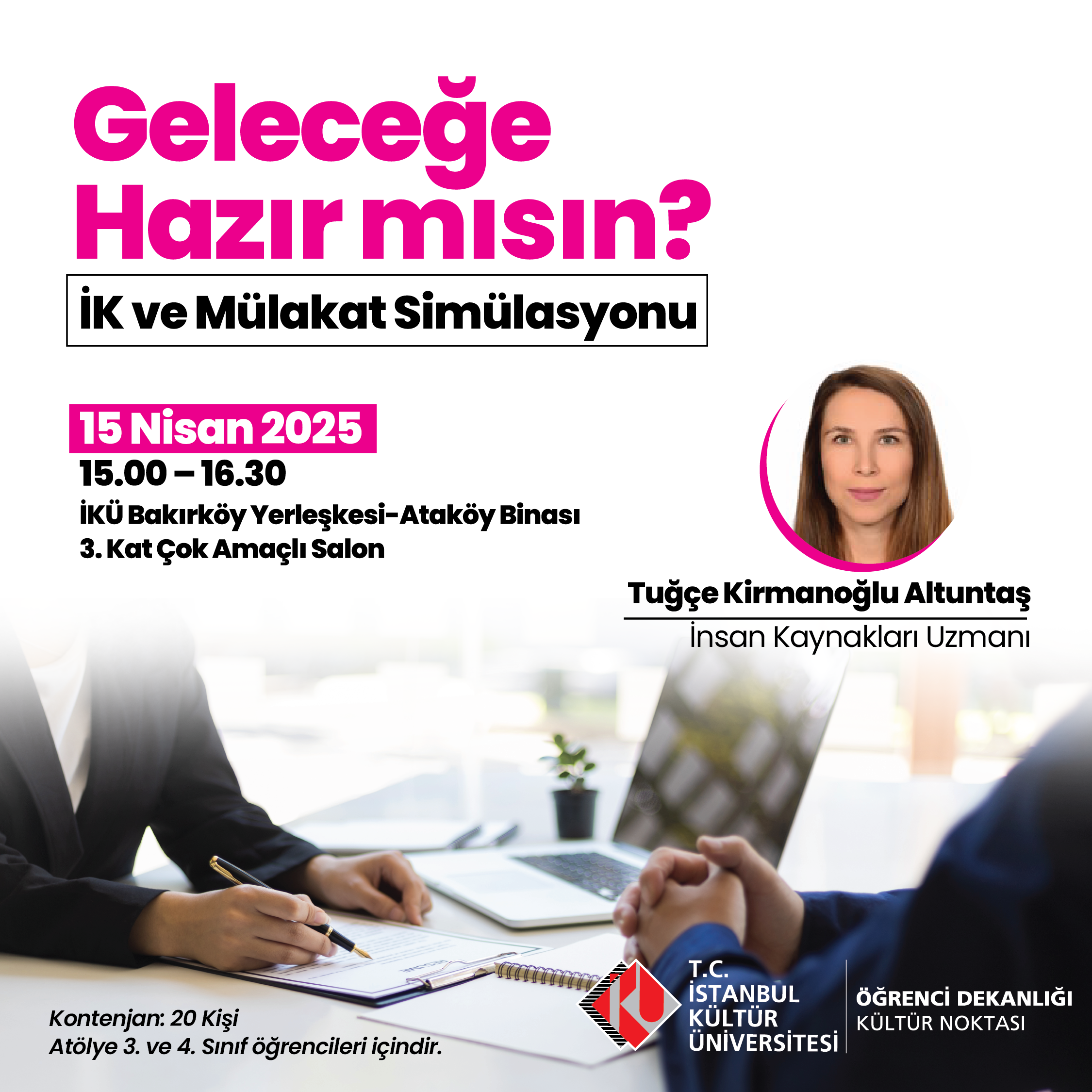 \"İK ve Mülakat Simülasyonu: Geleceğe Hazır mısın?\"