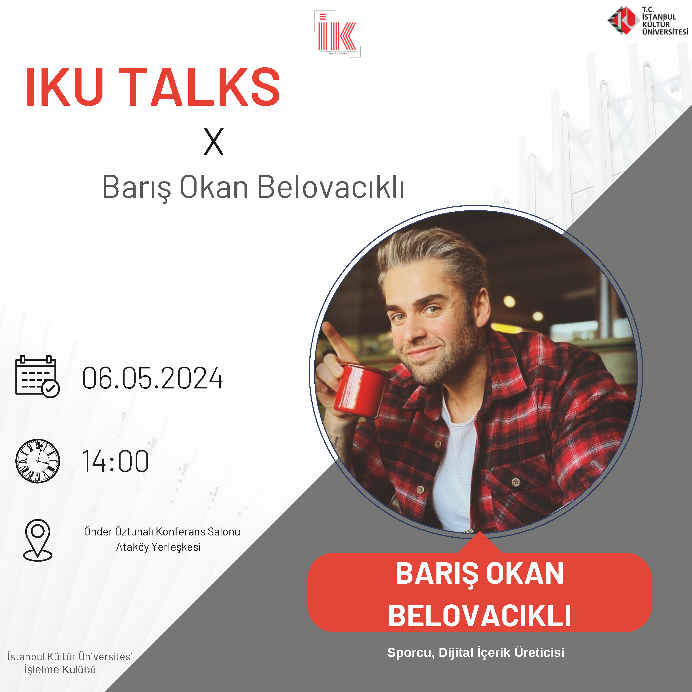 \"IKU TALKS & Barış Okan Belovacıklı\"