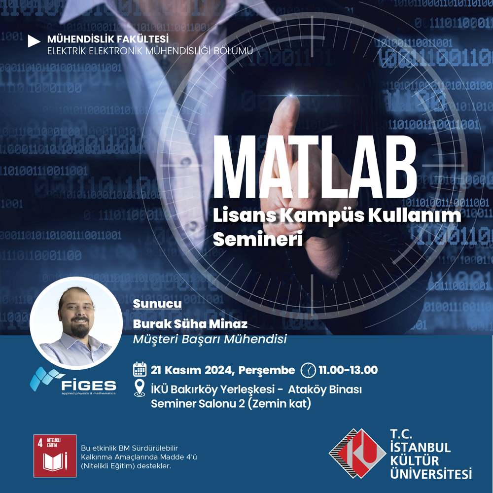 \"MATLAB Lisans Kampüs Kullanım Semineri\"