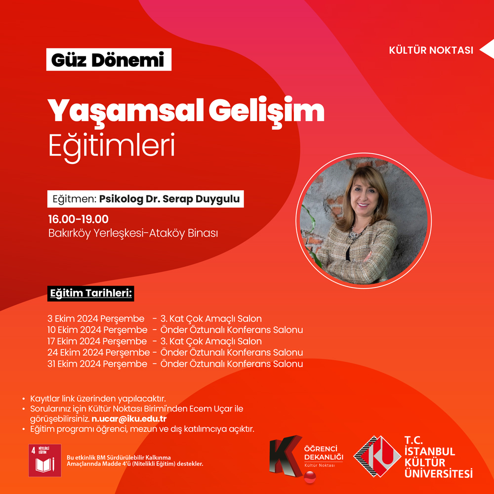 \"Yaşamsal Gelişim Eğitimleri\"