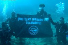 Reaction to Femicide from the IKU Underwater Club 